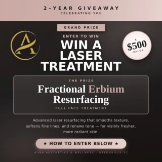 Instagram post from auraaestheticsgvl. This post is in position 1.